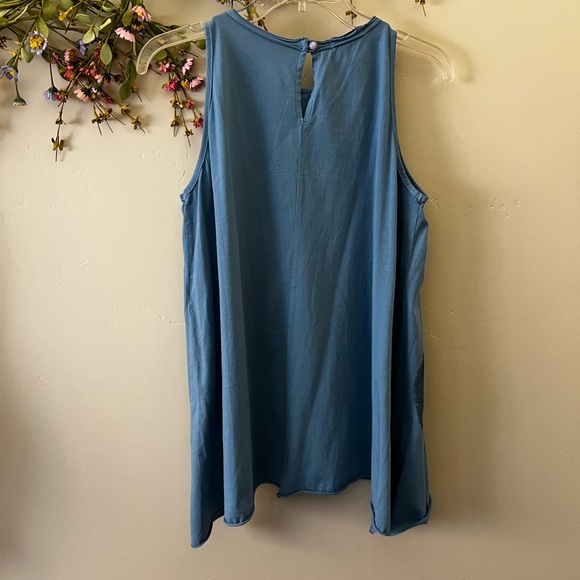 New with Tags LUUKAA Asymmetrical Tank Top - Picture 2 of 10